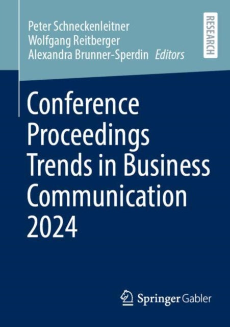 Book cover of: Conference Proceedings Trends in Business Communication 2024