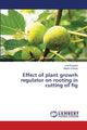 Book cover of: Effect of plant growrh regulator on rooting in cutting of fig