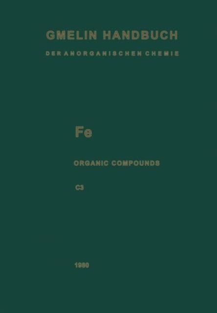 Book cover of: Fe Organoiron Compounds. By: Edgar Rudolph