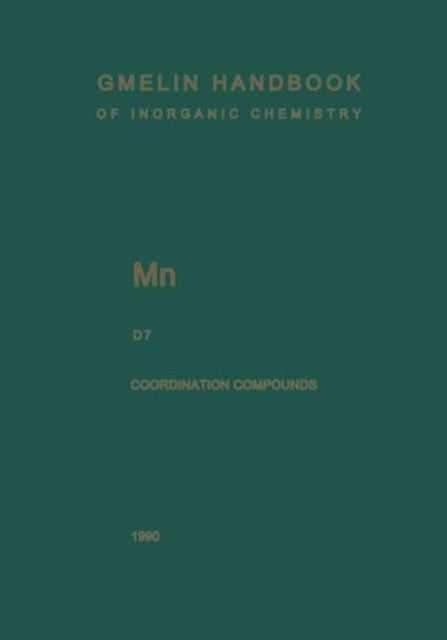 Book cover of: Mn Manganese. By: L.J. Boucher