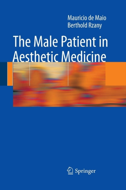 Book cover of: Male Patient in Aesthetic Medicine. By: Mauricio de Maio