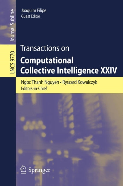Book cover of: Transactions on Computational Collective Intelligence XXIV. By: Ngoc Thanh Nguyen