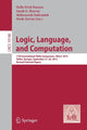 Book cover of: Logic, Language, and Computation. By: Helle Hvid Hansen