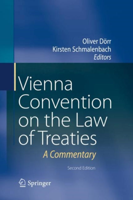 Book cover of: Vienna Convention on the Law of Treaties