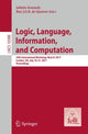 Book cover of: Logic, Language, Information, and Computation. By: Juliette Kennedy