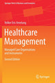 Book cover of: Healthcare Management. By: Volker Eric Amelung