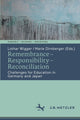Book cover of: Remembrance – Responsibility – Reconciliation. By: Lothar Wigger