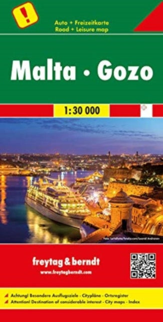 Book cover of: Malta - Gozo, Destination of Considerable Interest Road Map 1:30 000