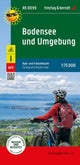 Book cover of: Lake Constance and surroundings, bike and leisure map 1:75,000, freytag & berndt, RK 0099