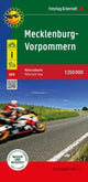 Book cover of: Mecklenburg-West Pomerania, motorcycle map 1:250,000, freytag & berndt