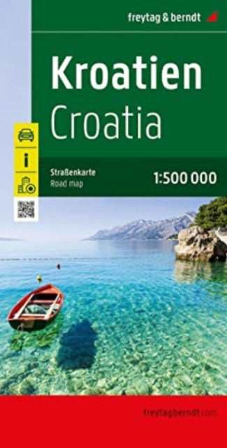 Book cover of: Croatia Road Map 1:500,000