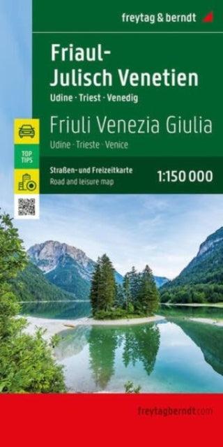 Book cover of: Friuli-Venezia Giulia, road and leisure map 1:150,000, freytag & berndt