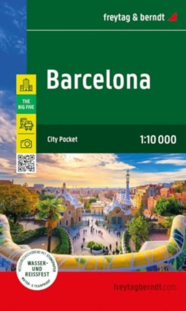 Book cover of: Barcelona City Map