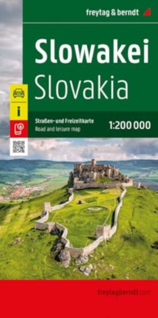 Book cover of: Slovakia Road and Leisure Map