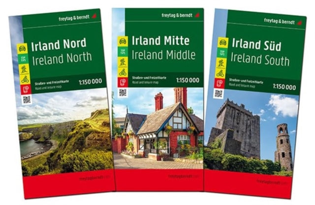 Book cover of: Ireland Road Map - 3 Map Set