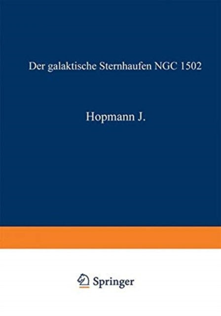 Book cover of: Der galaktische Sternhaufen NGC 1502