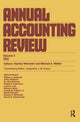 Book cover of: Annual Accounting Review. By: F. Luty