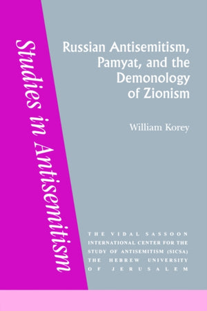 Russian Antisemitism Pamyat/De