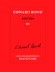 Book cover of: Edward Bond: Letters 3. By: Ian Stuart
