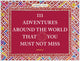 Book cover of: 111 Adventures Around the World That You Must Not Miss. By: Herbert Ypma