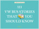 Book cover of: 111 VW Bus Stories That You Should Know. By: Christian Schluter