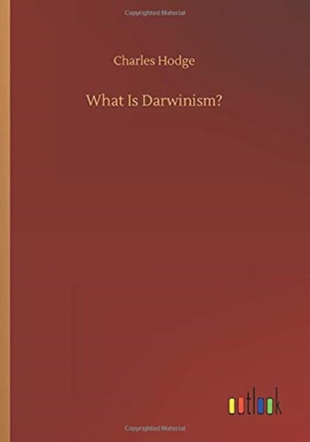 Book cover of: What Is Darwinism?