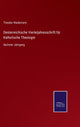 Book cover of: Oesterreichische Vierteljahresschrift fur Katholische Theologie