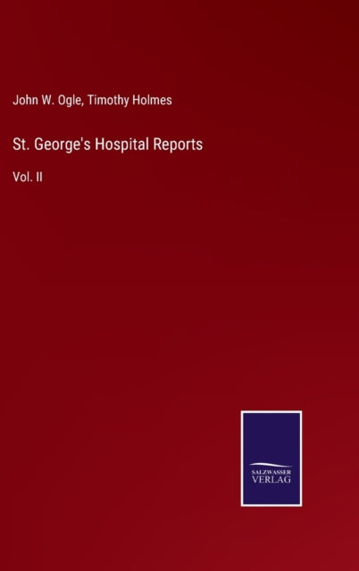 Book cover of: St. George's Hospital Reports