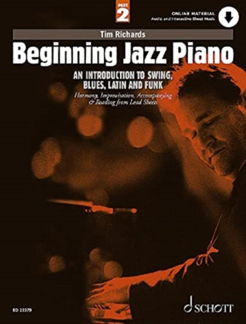 Book cover of: Beginning Jazz Piano 2. By: RICHARDS Tim
