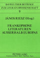 Book cover of: Frankophone Literaturen ausserhalb Europas