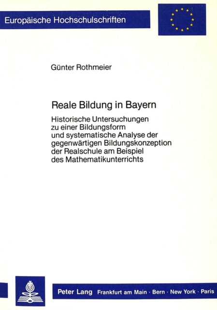 Book cover of: Reale Bildung in Bayern