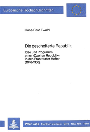 Die gescheiterte Republik