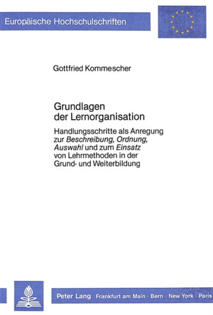 Grundlagen der Lernorganisation
