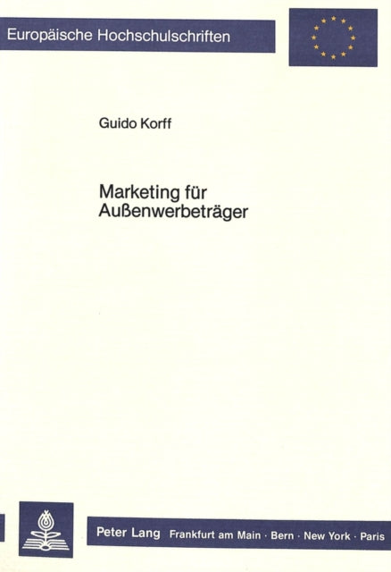 Book cover of: Marketing fuer Aussenwerbetraeger