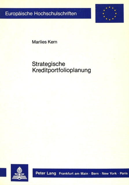 Book cover of: Strategische Kreditportfolioplanung