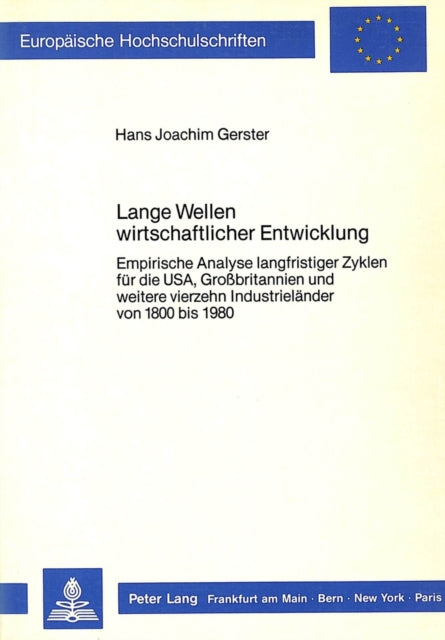 Book cover of: Lange Wellen wirtschaftlicher Entwicklung