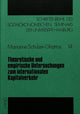 Book cover of: Theoretische und empirische Untersuchungen zum internationalen Kapitalverkehr