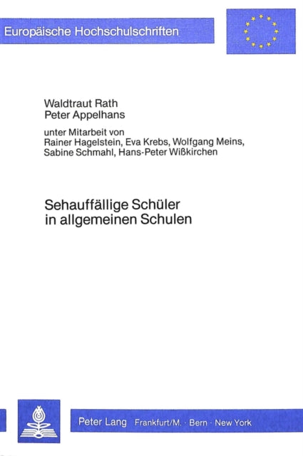 Book cover of: Sehauffaellige Schueler in allgemeinen Schulen