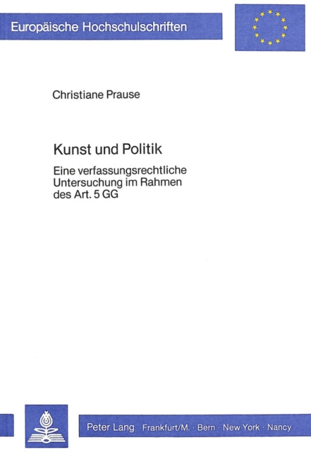 Book cover of: Kunst und Politik