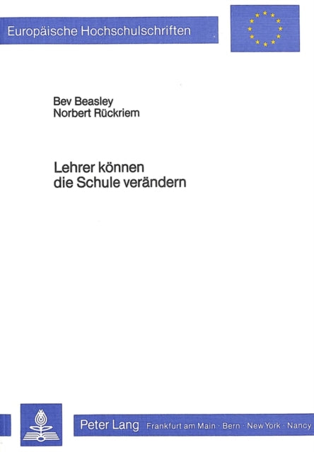 Book cover of: Lehrer koennen die Schule veraendern