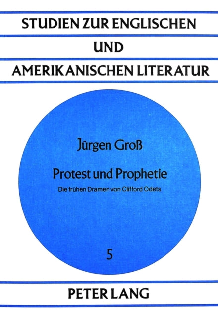 Book cover of: Protest und Prophetie