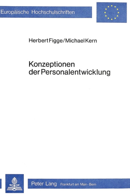 Book cover of: Konzeptionen der Personalentwicklung