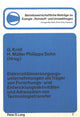 Book cover of: Elektrizitaetsversorgungsunternehmungen als Traeger von Forschungs- und Entwicklungsaktivitaeten und Adressaten von Technologietransfer