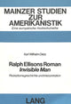 Book cover of: Ralph Ellisons Roman «Invisible Man»