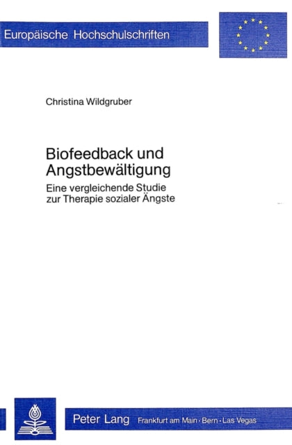 Book cover of: Biofeedback und Angstbewaeltigung