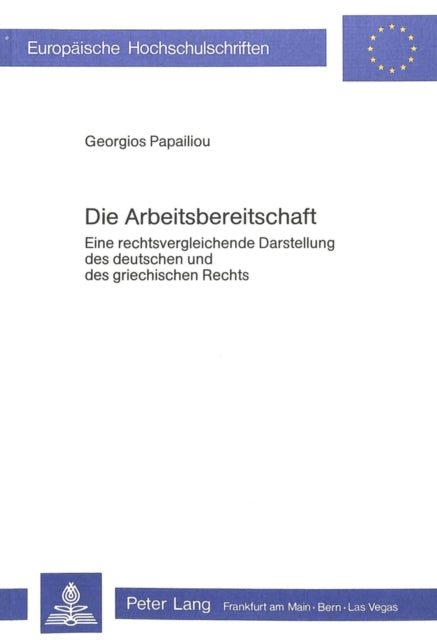 Book cover of: Die Arbeitsbereitschaft