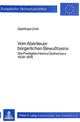 Book cover of: Vom Abenteuer buergerlichen Bewusstseins