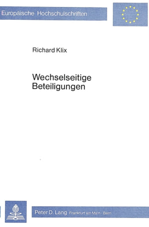 Wechselseitige Beteiligungen