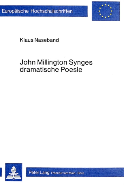 Book cover of: John Millington Synges dramatische Poesie