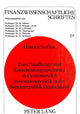 Book cover of: Zum Handlungs- und Entscheidungsspielraum der kommunalen Investitionspolitik in der Bundesrepublik Deutschland